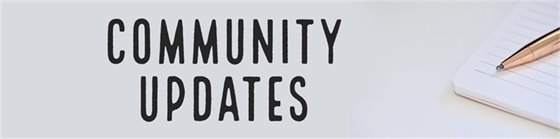 Community Updates